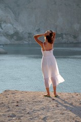 turista in grecia