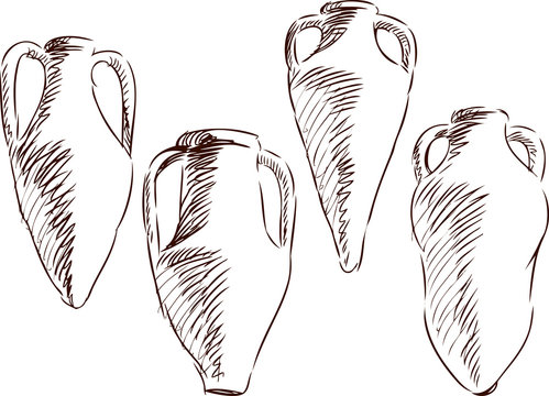 amphoras for wine