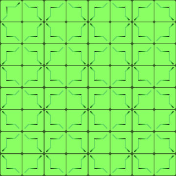 Abstract pattern on a green background