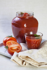 Томаты и томатный сок