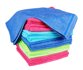 stack of towels