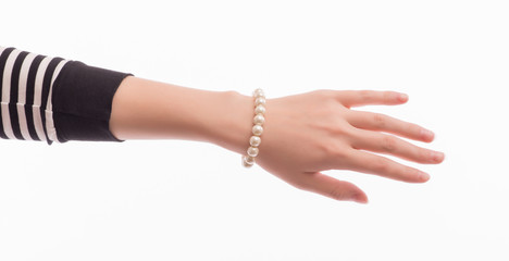 Hand with a bracelet - 50536296