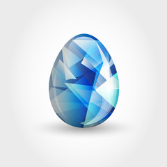 blue crystal egg