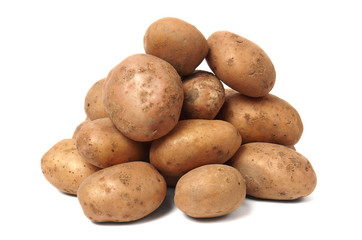Fototapeta premium Stack of Potatoes