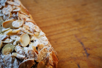 Almond chocolate croissant