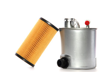 fuel filter and oil filter cartridge