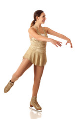 Naklejka premium Figure Skater