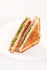 sandwich with ham