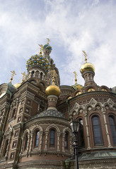 Fototapeta na wymiar Kościół Zbawiciela na Krwi rozlane, Sankt Petersburg.