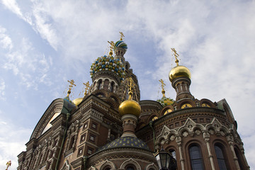 Fototapeta na wymiar Kościół Zbawiciela na Krwi rozlane, Sankt Petersburg