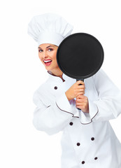 Chef woman.