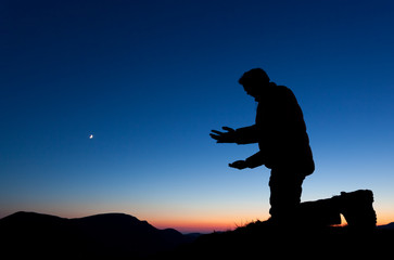 Man Praying