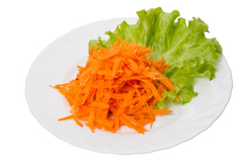 Grated carrots