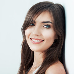 Naklejka premium close up woman portrait