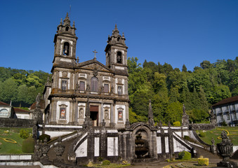 Fototapeta premium Santuario Bom Jesus do Monte, Braga, Portugal