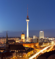 Fototapeta na wymiar Berlin Radio Tower