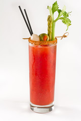 Bloody mary cocktail