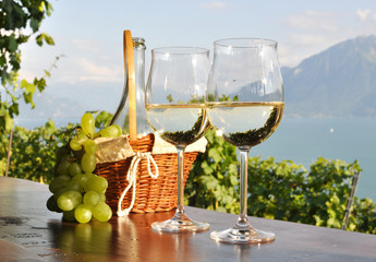 Wine and grapes