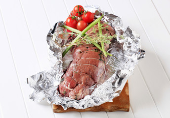 Herbed beef tenderloin