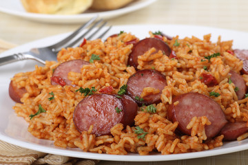 Sausage and Rice Dinner