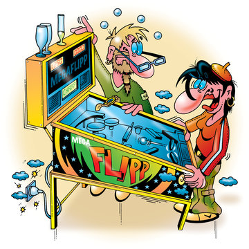 Analoge Spiele: Flipper