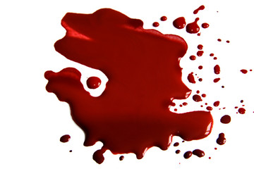 Blood stains (puddle)