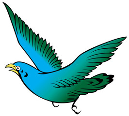 Obraz premium bird on the white background