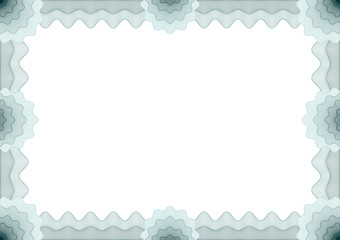 Frame for voucher, certificate
