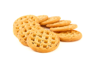 Cookies isolated on a white background