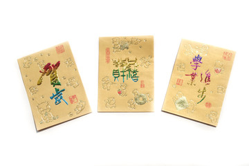 Fototapeta premium Chinese red envelope , Chinese red packet