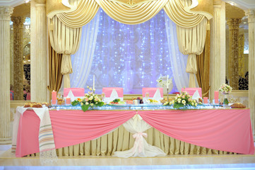 Pink Table Decoration