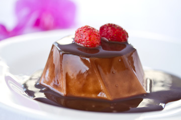 Milk chocolate dessert