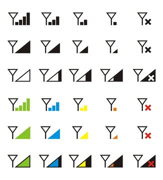 Mobile Phone Signal Indicator