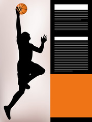 poster background basketball © A. Dudy