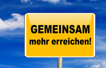 Gemeinsam mehr erreichen