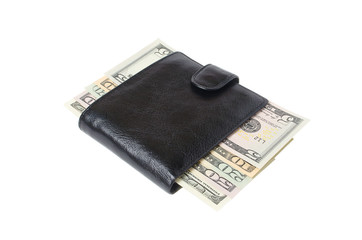 purse with money