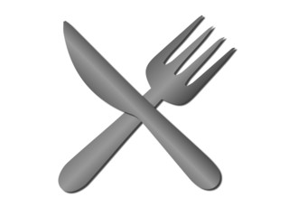 Fork and Spoon Vector