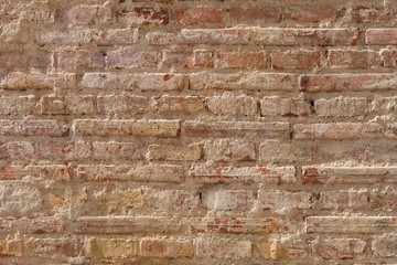 Old and Weathered Brick Wall