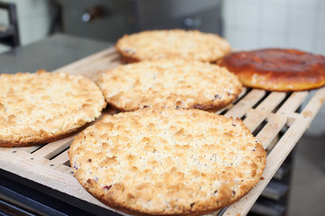 streuselkuchen in der backstube