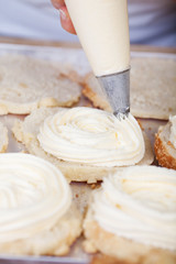 hefeteilchen mit cremefüllung