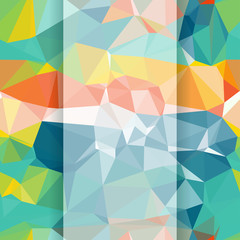 Seamless abstract geometric pattern with triangles.