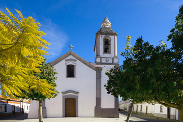 Church in small town in south Portugal