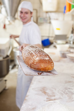 b&auml;cker bei der arbeit