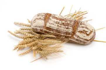 Roggenmischbrot und Ähren