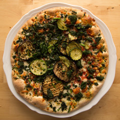 Pizza vegetariana