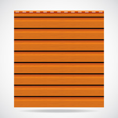 Siding texture panel orange color