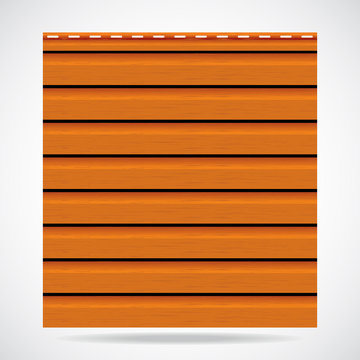Siding texture panel orange color