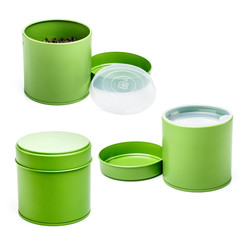 Green box for tea