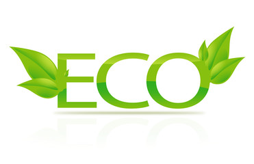 illustration of eco sign