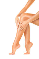 Legs after depilation